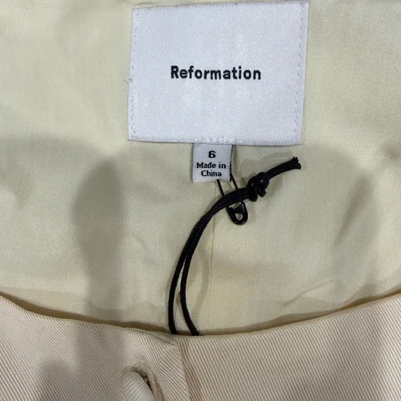 Reformation NEW Martha top blouse Size 6 - Picture 6 of 8